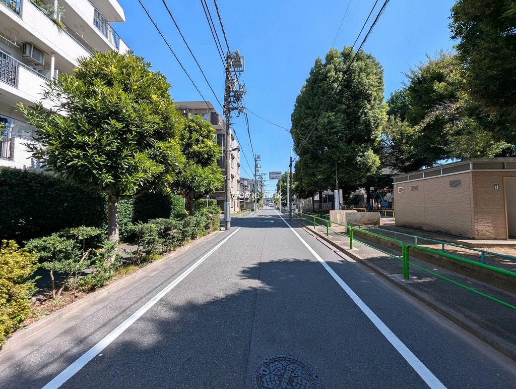クレールあづさわ　南側 前面道路